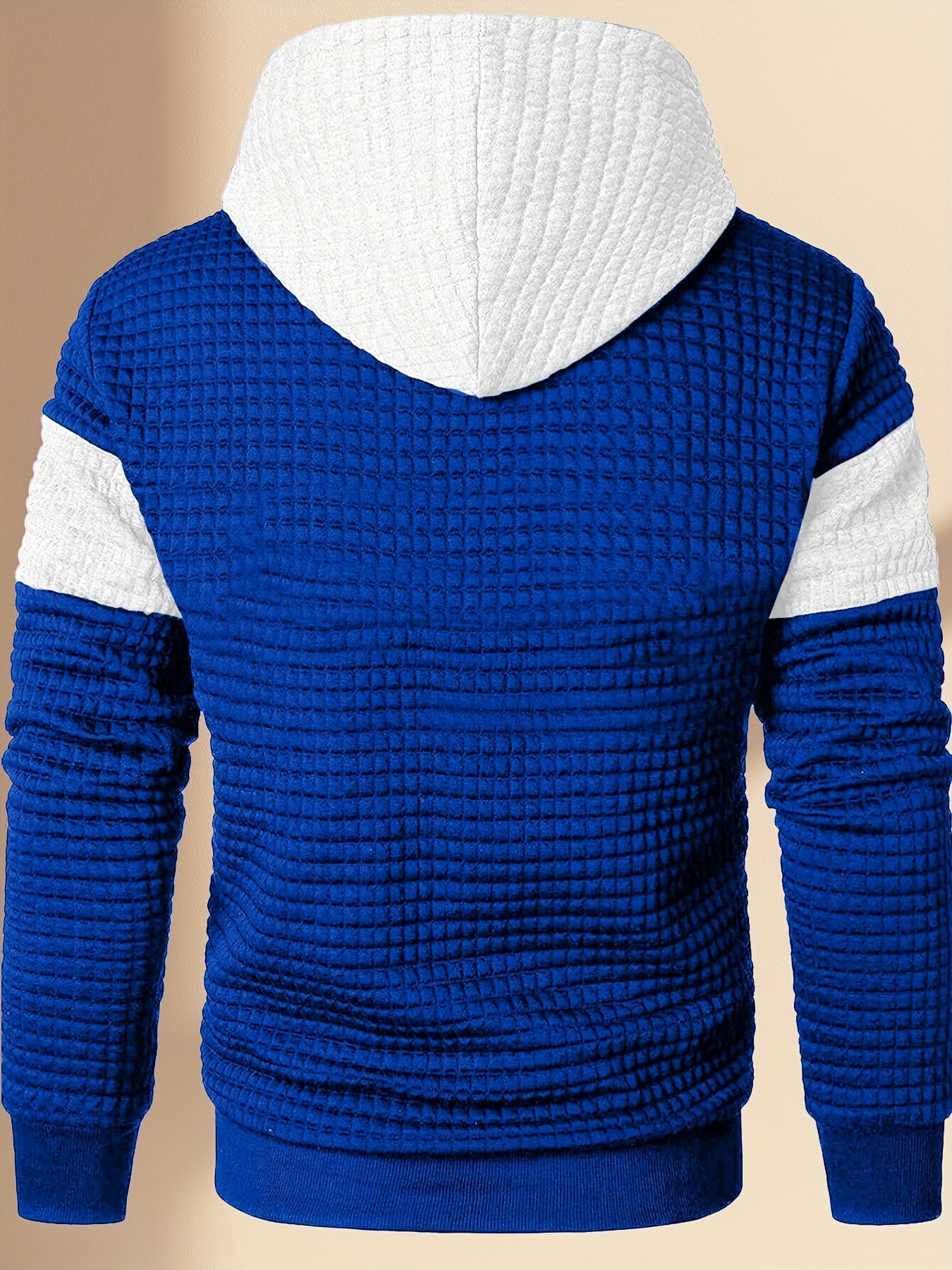 Mens Athletic Casual Long Sleeve Letter Print Hooded Sweatshirt