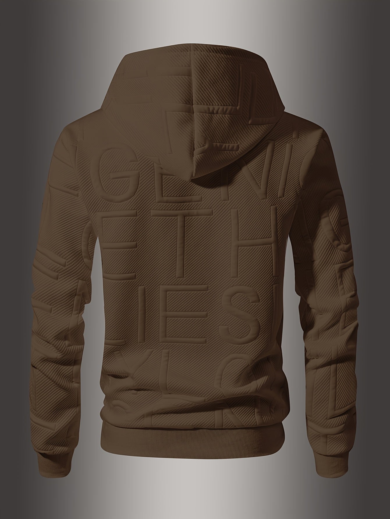 Mens Casual Oversized Hooded Long Sleeve Kangaroo Pocket Sweatshirt