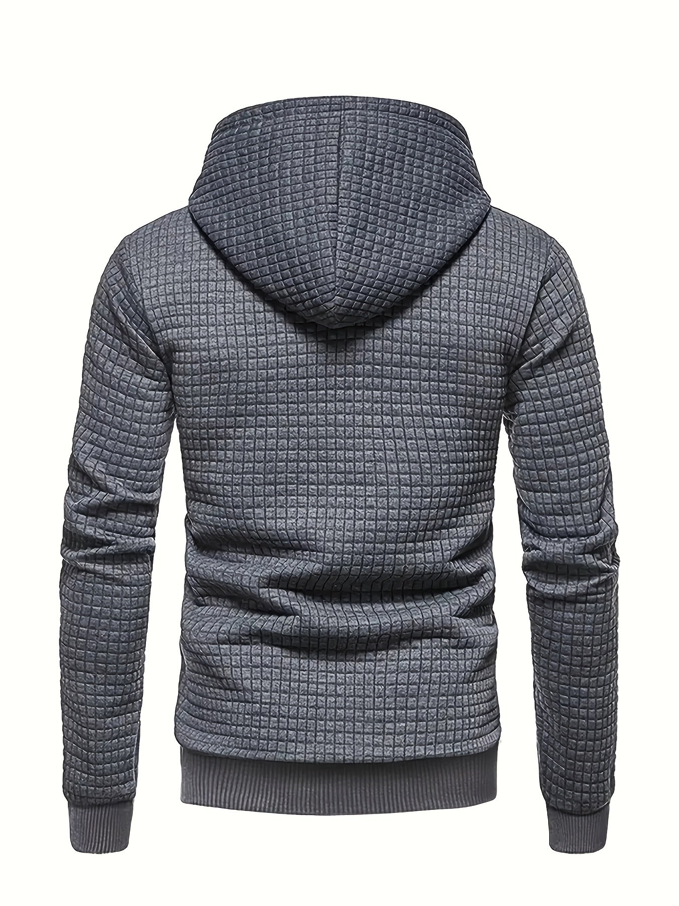 Mens Casual Graphic Letter Print Retro Hooded Loose Fit Sweatshirt