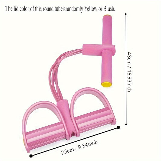 4-Tube Premium Resistance Bands For Gym Workout