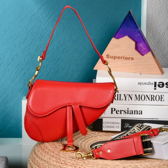 Womens Luxury Bags Genuine Leather Handbag