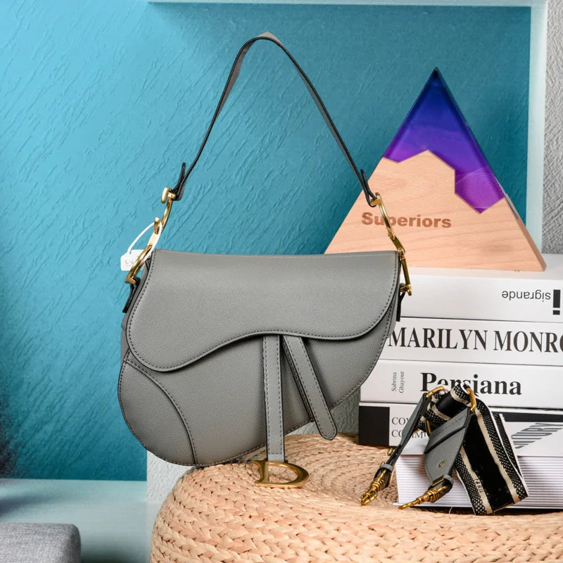 Womens Luxury Bags Genuine Leather Handbag