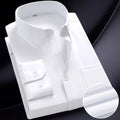 Mens Classic Business Formal Button-Up Long Sleeve Dress Shirt