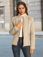 Womens Casual Warm Lightweight Jacket