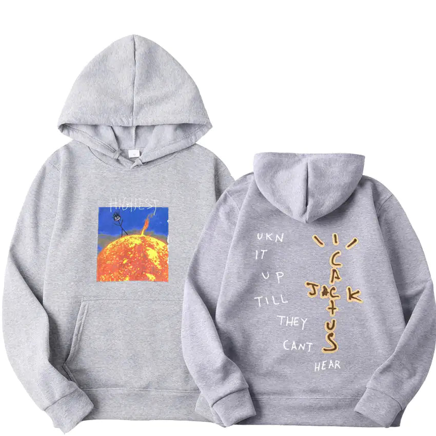 Travis Scott Unisex Sun Hoodies