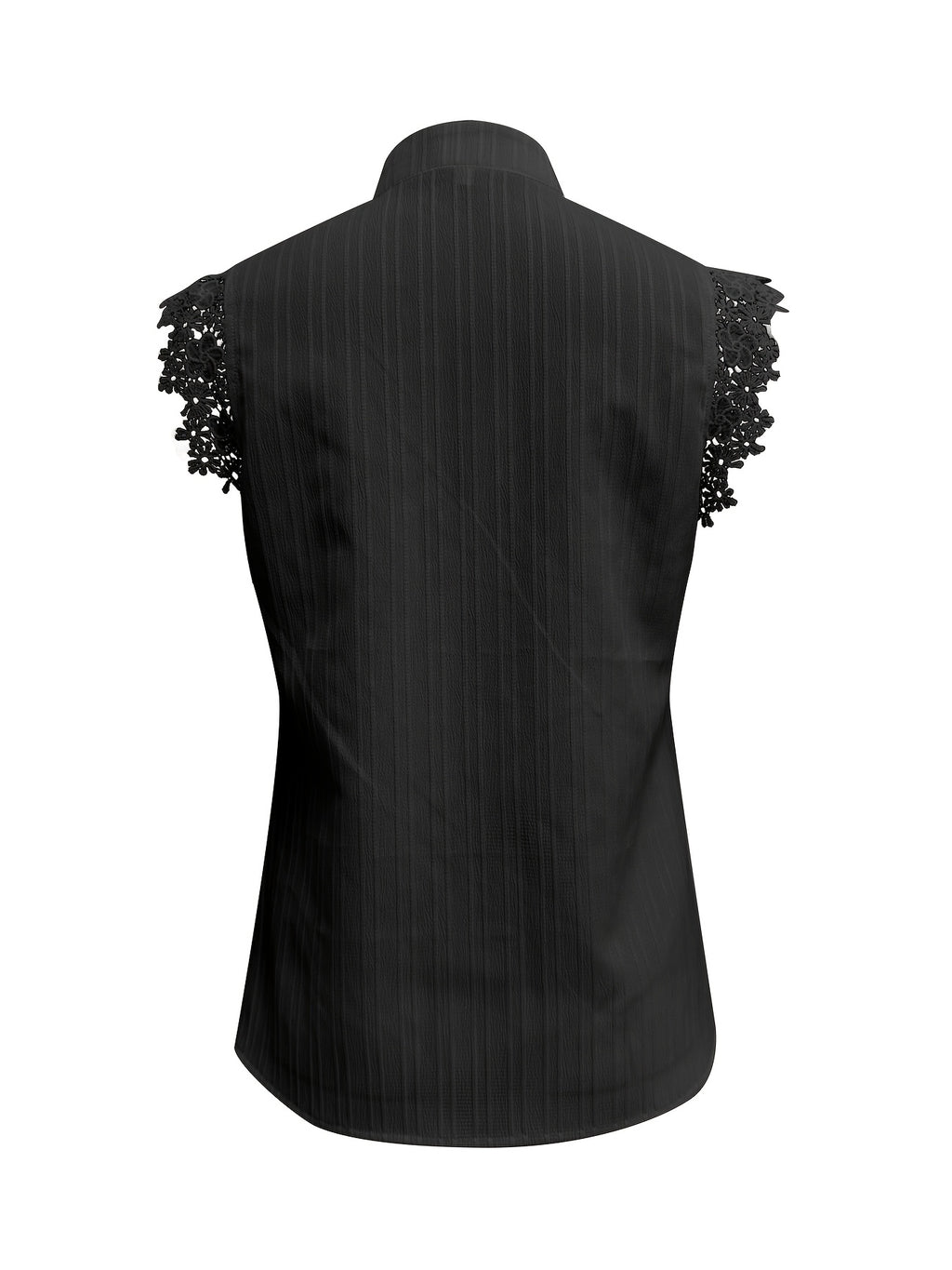 Women'S Elegant V-Neck Sleeveless Blouse - Chic Office to Party Tops, Button-Front Closure, Lightweight Summer Shirt for Women, Formal & Casual Outfits - Easy-Care, Versatile Clothing, Office Attire, Stylish Top, Fashion Love