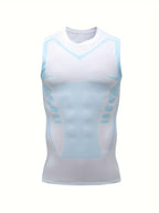 3pcs Mens Breathable Quick Dry Sports Compression Tank Tops