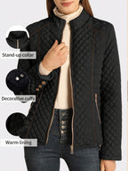 Womens Casual Warm Lightweight Jacket