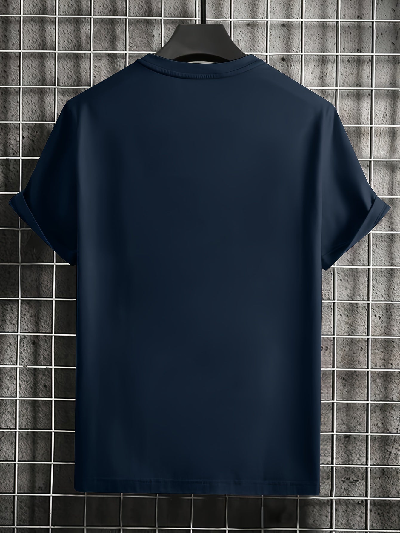 Mens Los Angeles USA Flag Print Casual Crew Neck T-Shirt