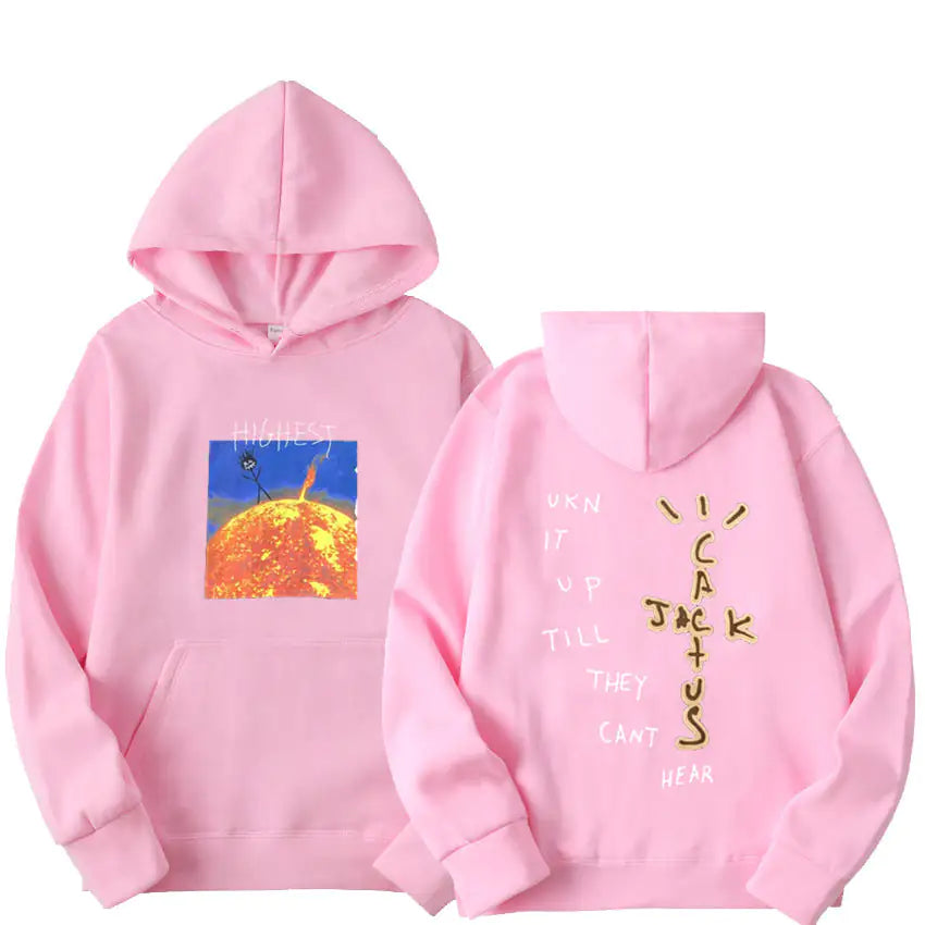 Travis Scott Unisex Sun Hoodies