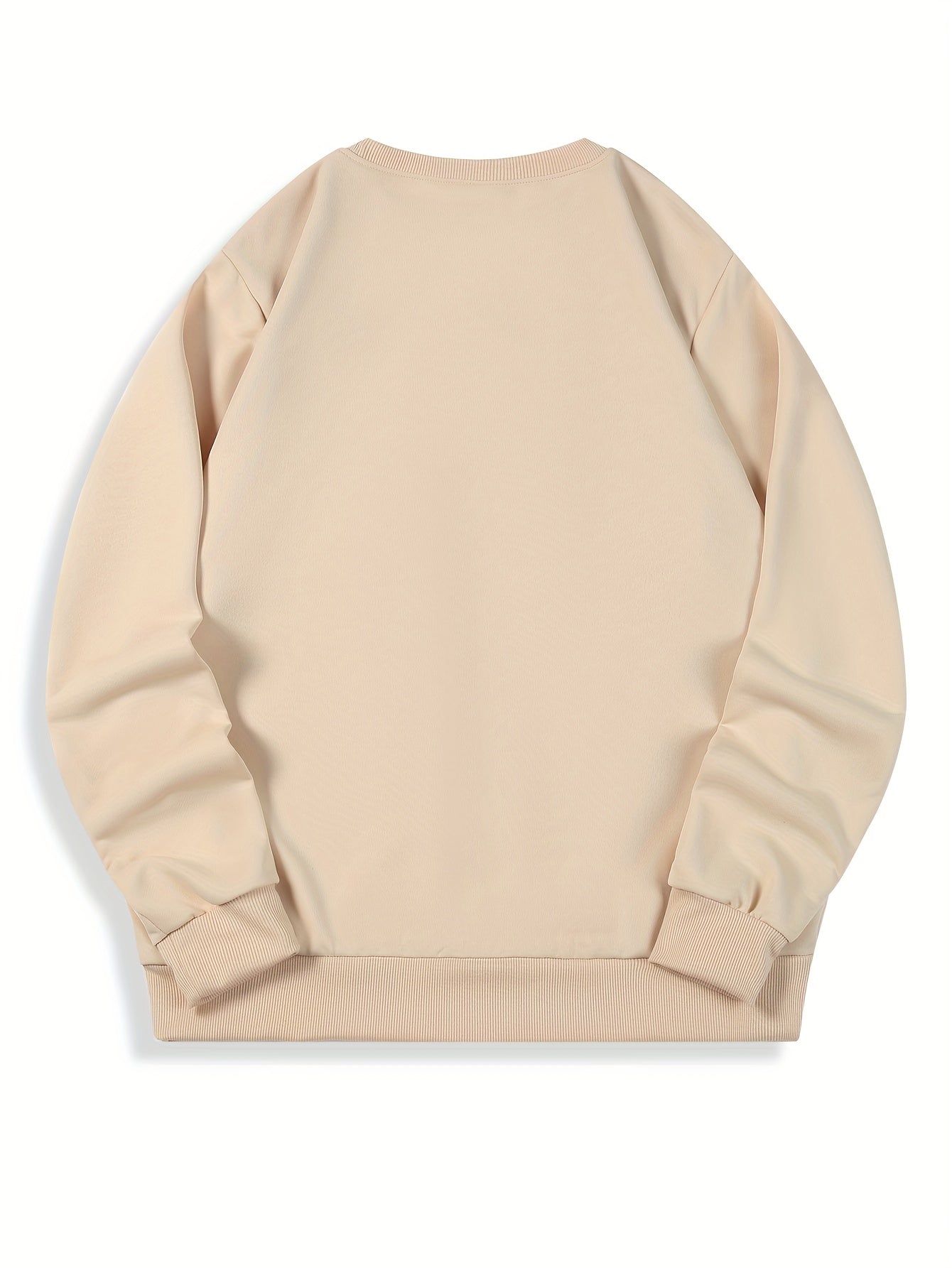 Mens Casual Crewneck Streetwear Style Sweatshirt