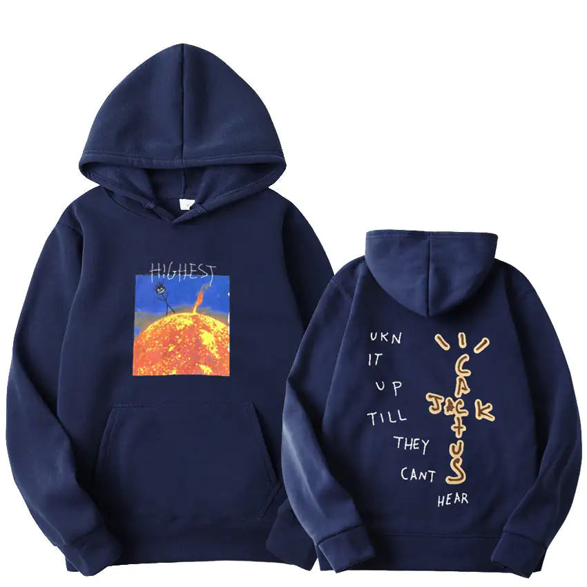 Travis Scott Unisex Sun Hoodies