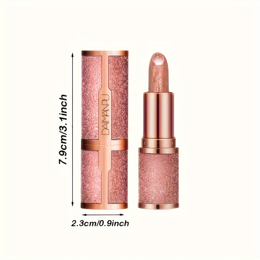 Durable Shine Finish Waterproof Rose Smoke Glossy Velvet Lipstick