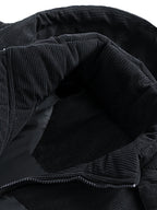 Mens Winter Hooded Thickened Warm Outdoor Jacket