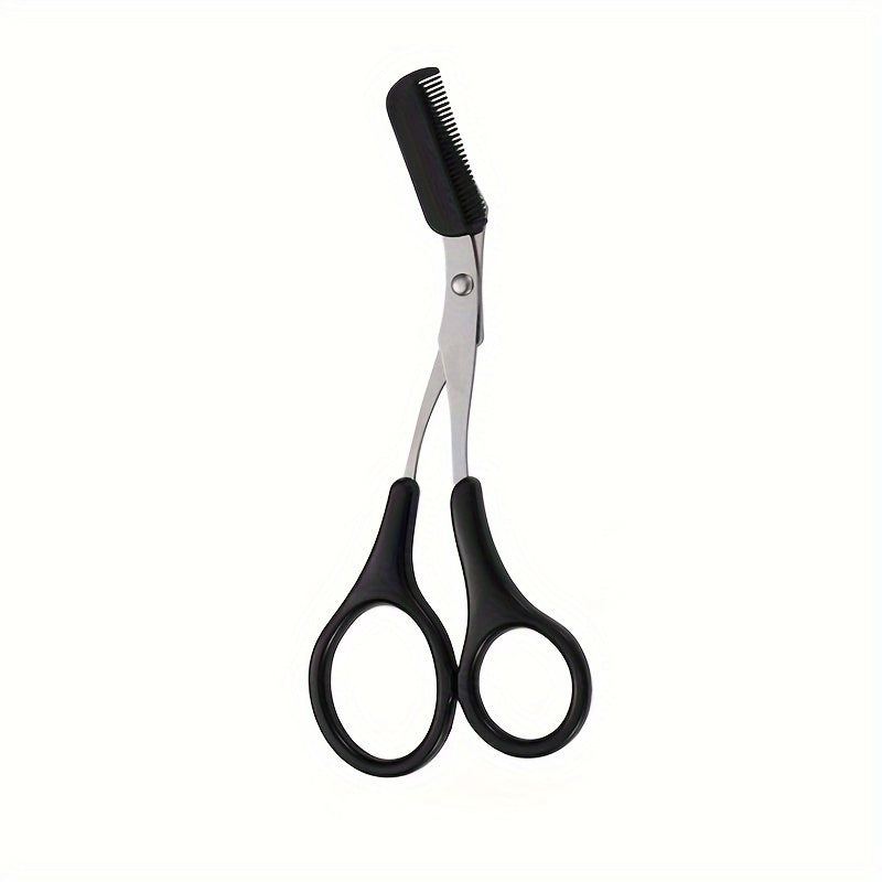 Eyebrow Trimmer Scissor With Comb