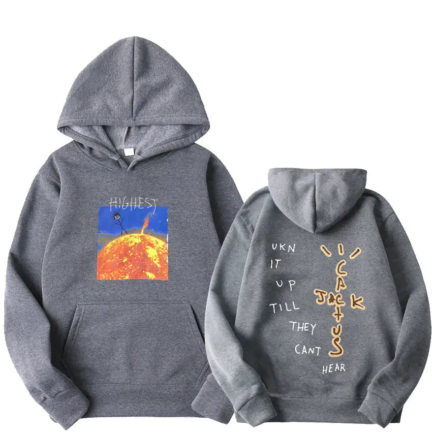 Travis Scott Unisex Sun Hoodies