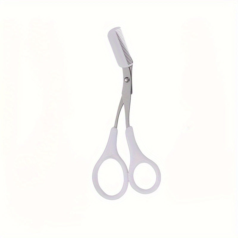 Eyebrow Trimmer Scissor With Comb