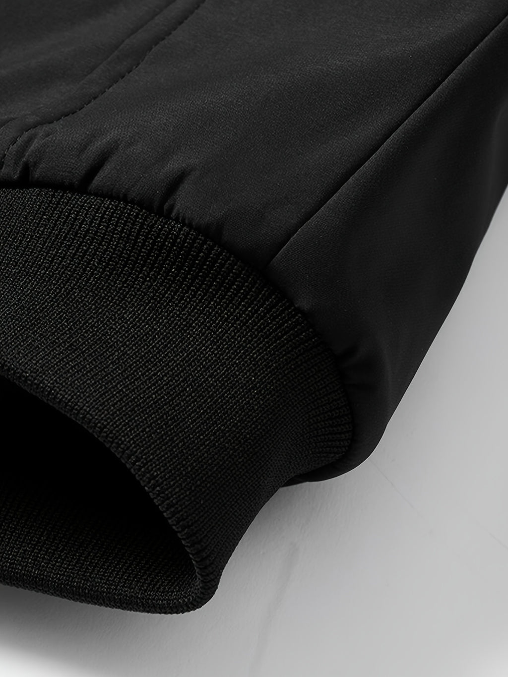 Mens Casual Solid Zip-Up Stand Collar Windbreaker Thermal Quilted Jacket
