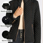 Womens Casual Warm Lightweight Jacket