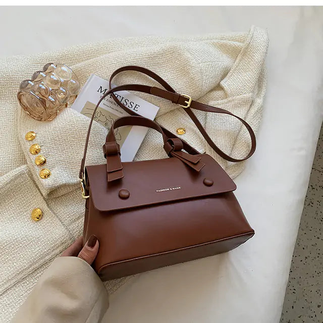 Womens Vintage Luxury Square Bag