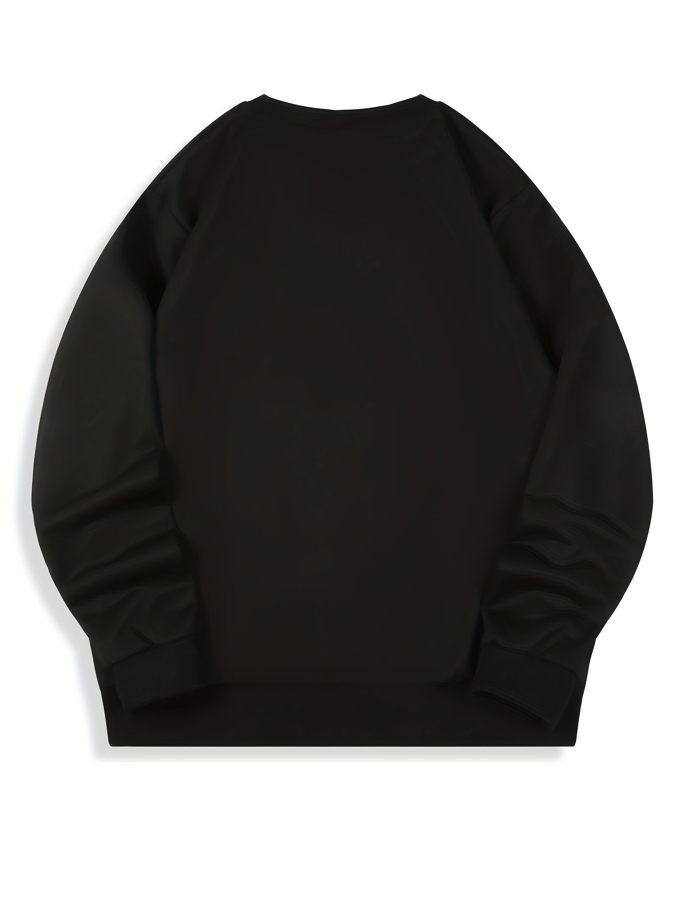 Mens Casual Crewneck Streetwear Style Sweatshirt
