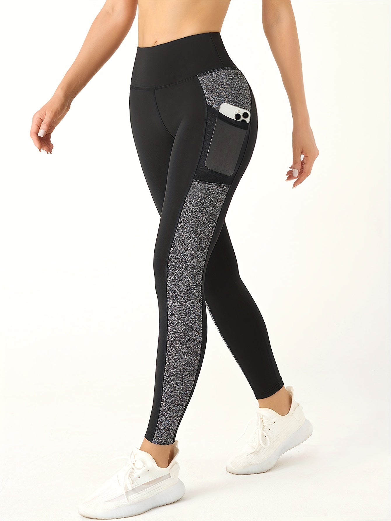 Womens Activewear Breathable High Waist Yoga Leggings