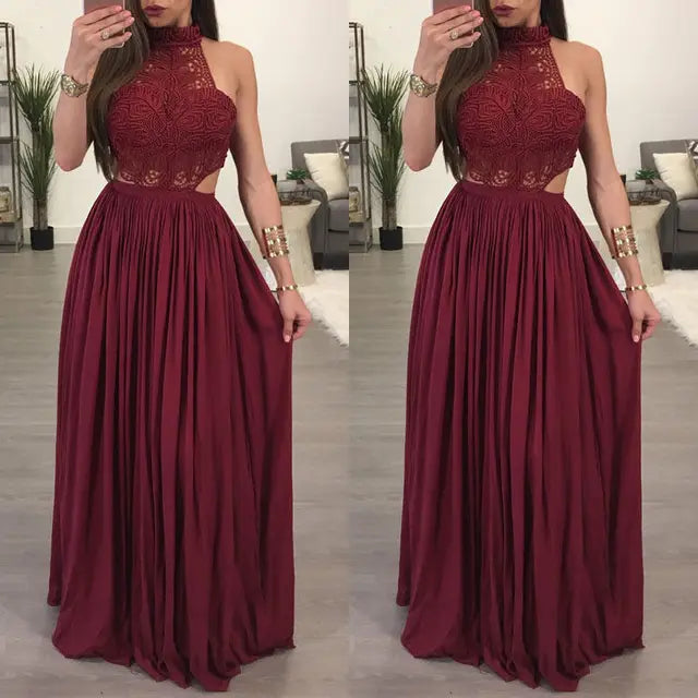 Womens Sexy Summer Long Evening Maxi Dress