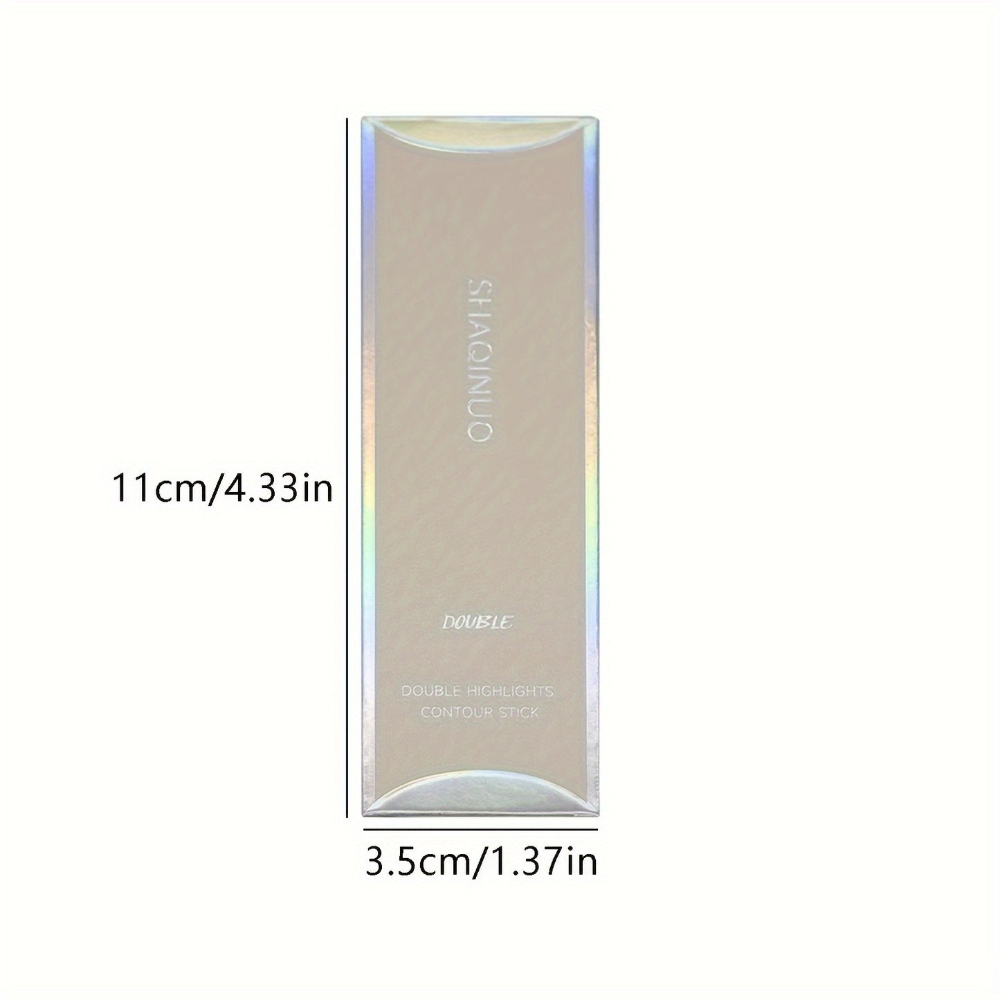 Waterproof Long Lasting Dual-Ended Highlighter And Contour Stick for Defined Facial Contours