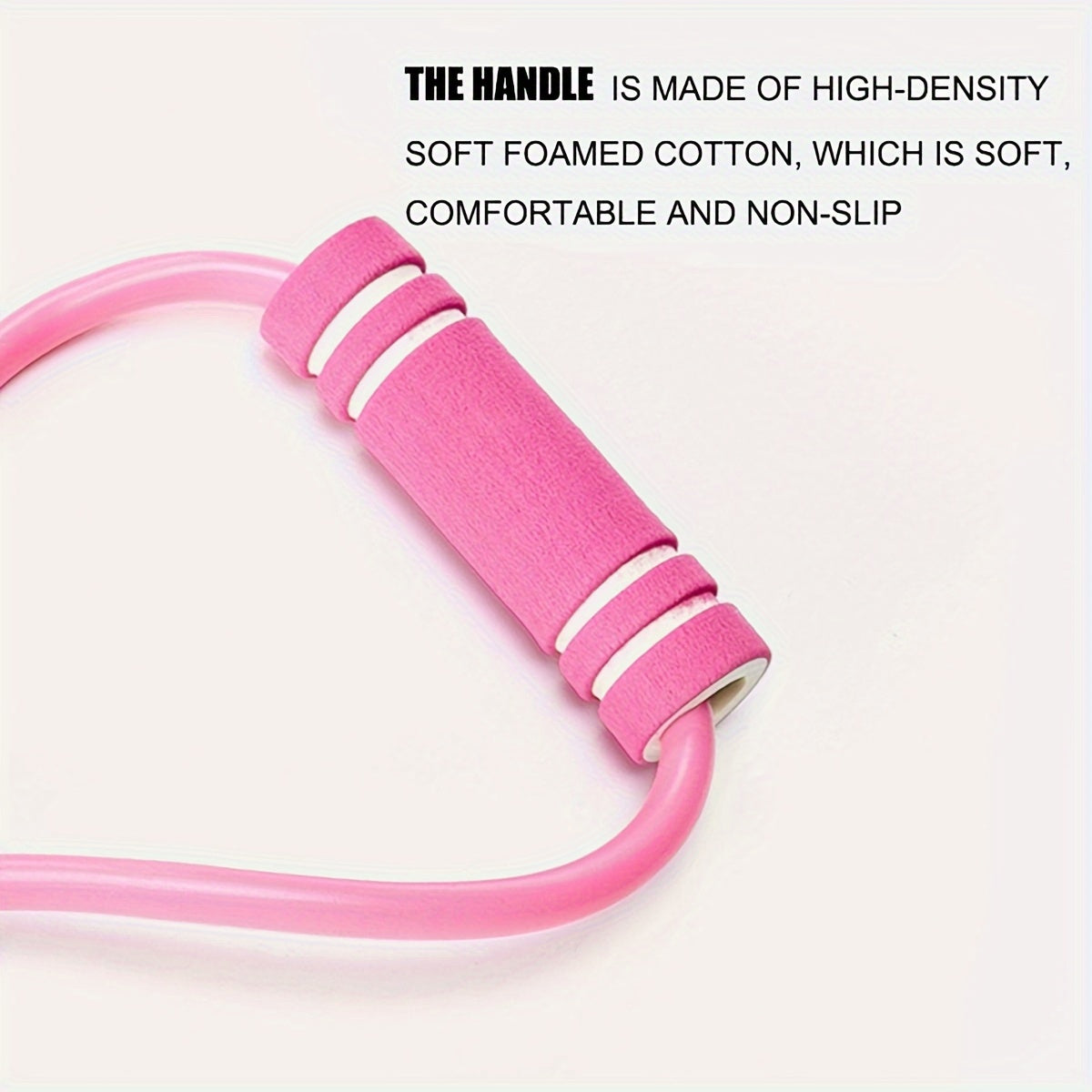 8-shaped Tension Belt With Handles, Elastic Yoga Resistance Band, Chest Expansion Belt For Arm & Leg Stretching, Workout, Yoga, Pilates, Suitable For Beginner