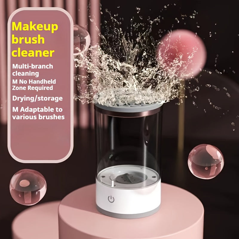 USB-Powered Makeup Brush Cleaner - Battery-Free Odourless Essential Beauty Tool