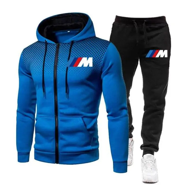 BMW Mens Two Piece Tracksuit Set