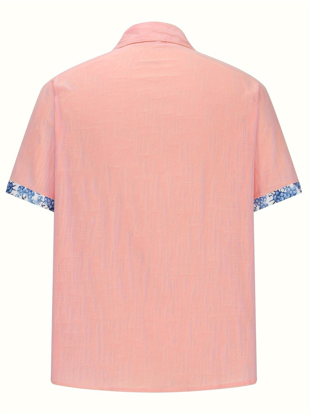 Mens Casual Classic Button-Up Breathable Regular Fit Short Sleeve Shirt