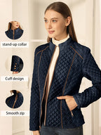 Womens Casual Warm Lightweight Jacket