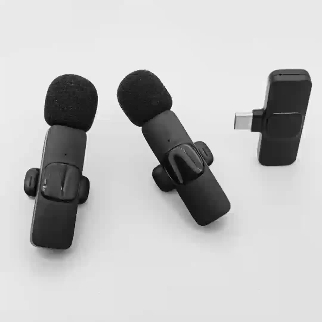 Wireless Omnidirectional Condenser Microphone For Smartphones And Laptops