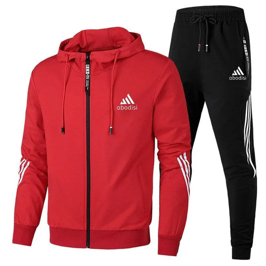 Mens Two Piece Training Tracksuit