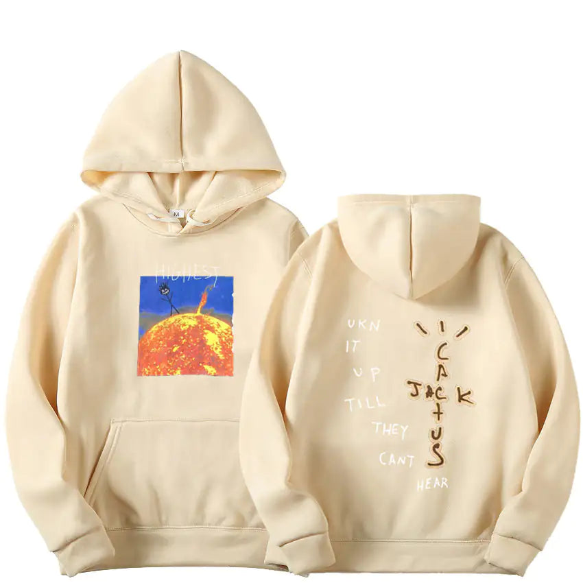 Travis Scott Unisex Sun Hoodies