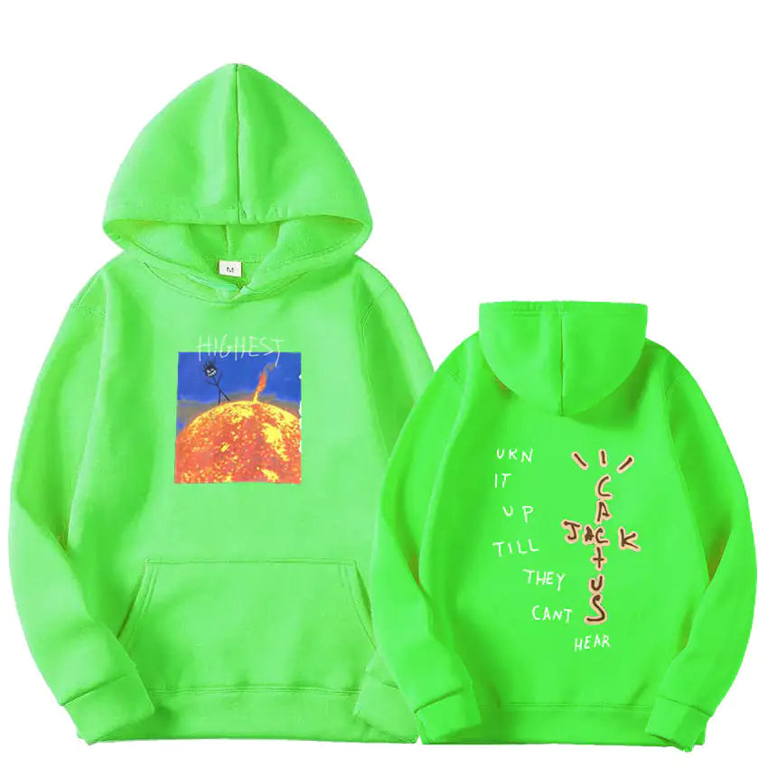 Travis Scott Unisex Sun Hoodies