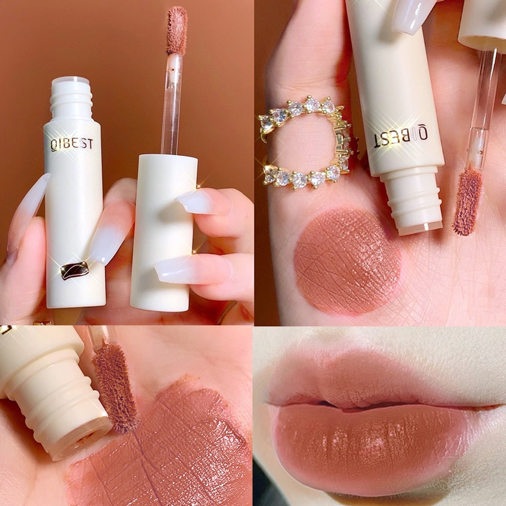 Nude Matte Waterproof Long Lasting Lip Gloss