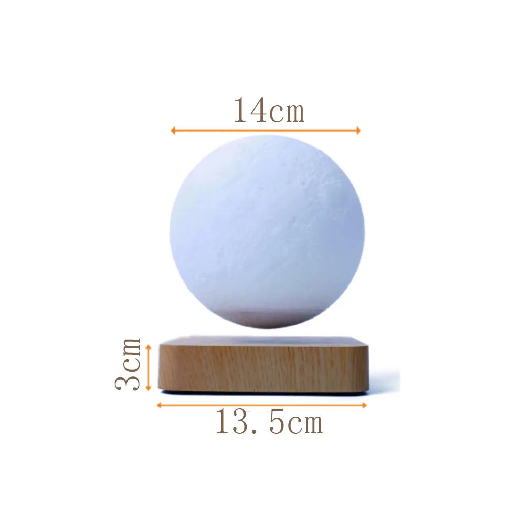 Magnetic Touch Night Light Levitating Moon Lamp