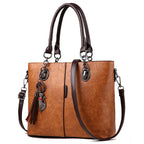 Womens Luxury Crossbody Solid Shoulder Bag