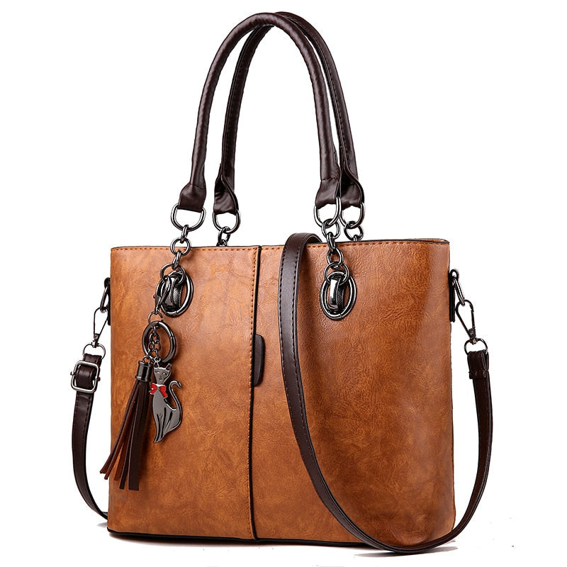 Womens Luxury Crossbody Solid Shoulder Bag