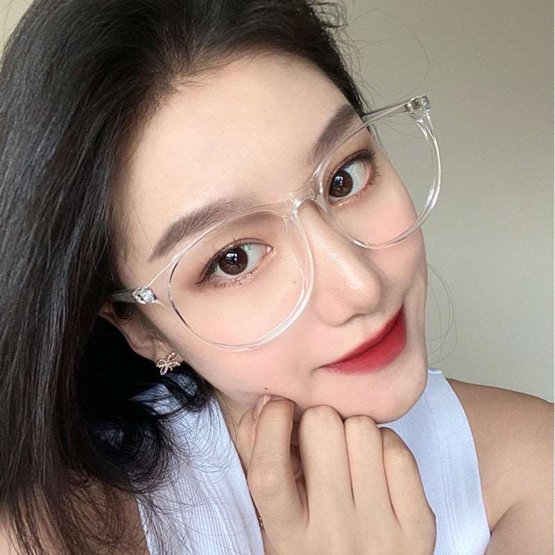 Anti Blue Light Round Eyewear Blocking Glasses Optical Spectacles