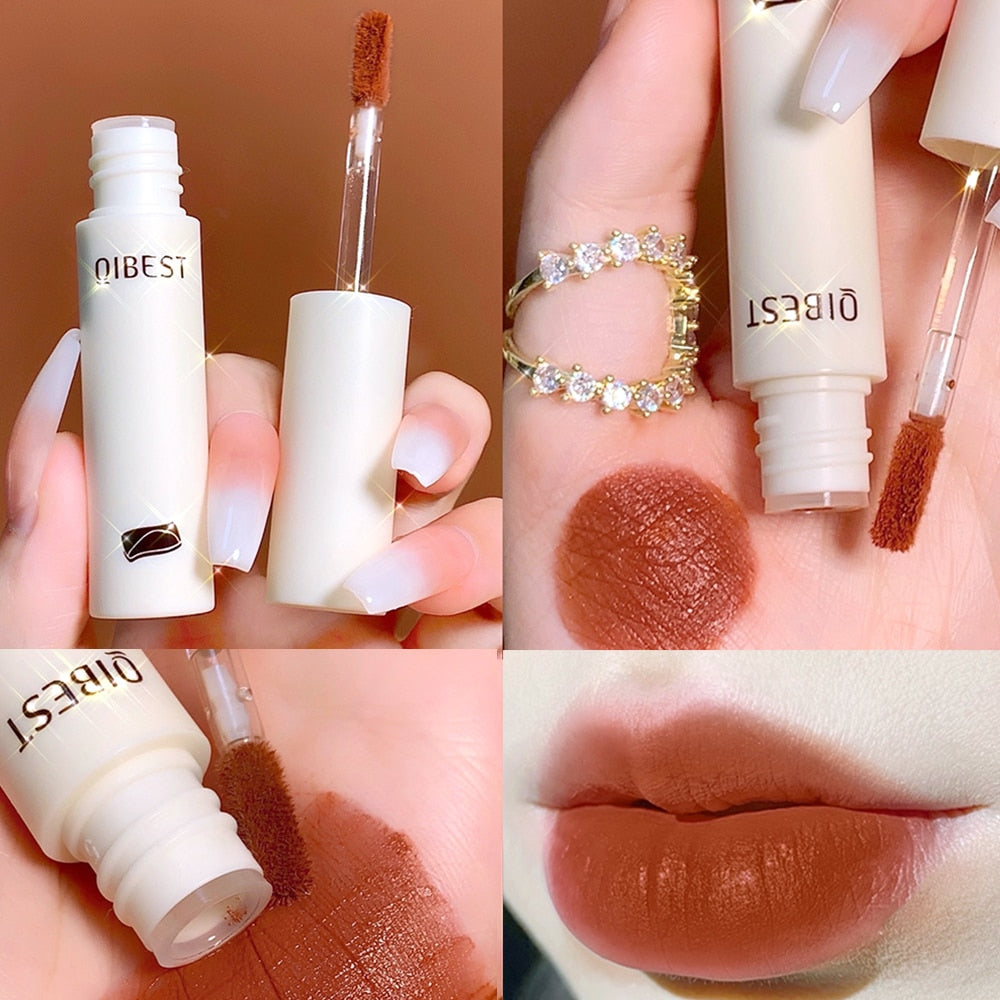 Nude Matte Waterproof Long Lasting Lip Gloss