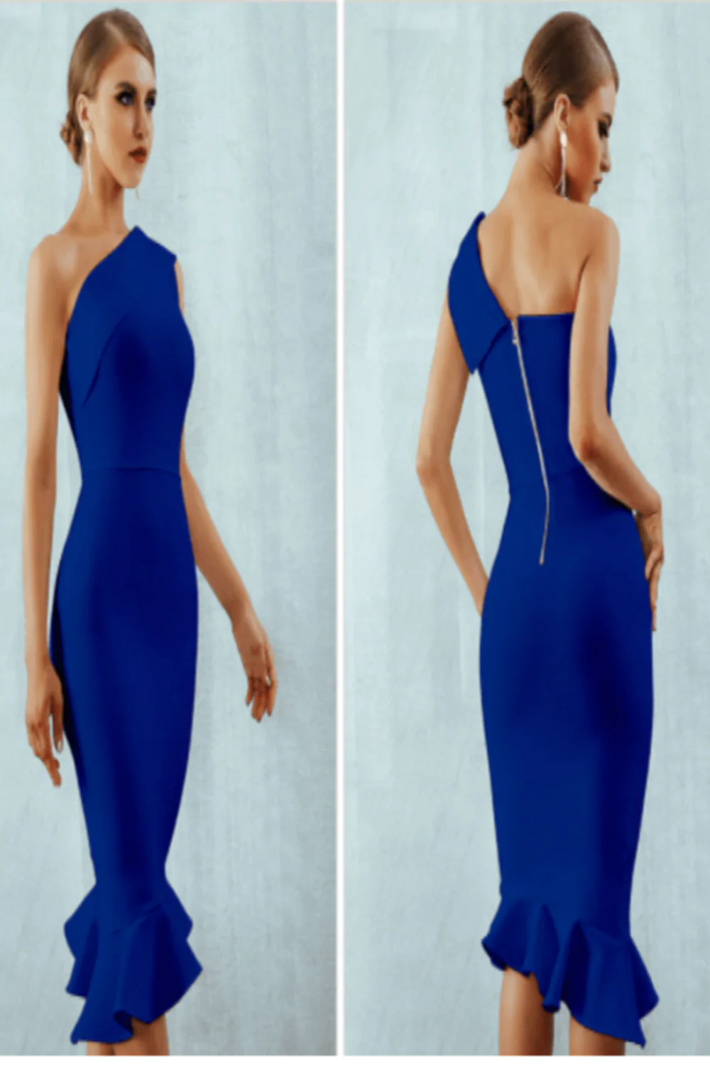 Womens Sexy Off Shoulder Bodycon Dress