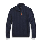 Mens Casual Turtleneck Pullover Sweater