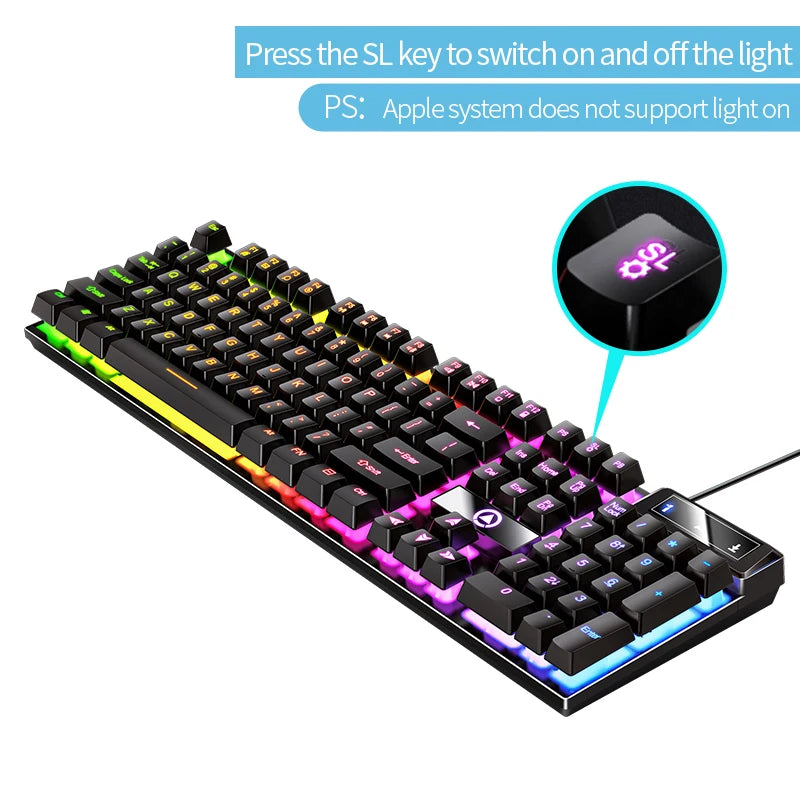 Gaming Wired Laptop Desktop Keyboard With Numpad