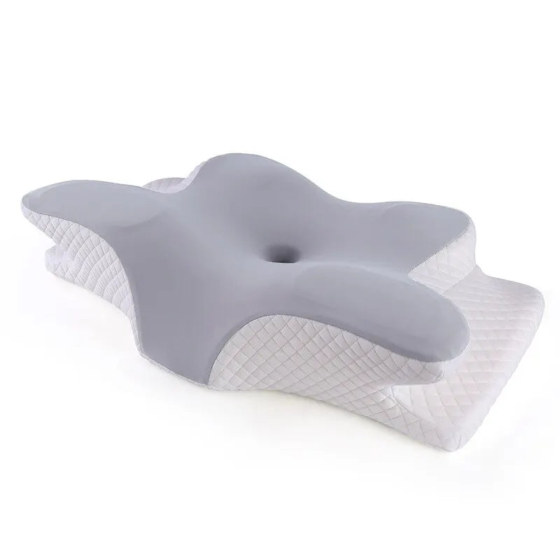 Orthopedic Memory Foam Butterfly Shaped Relaxing Cervical Slow Rebound Neck Pillow