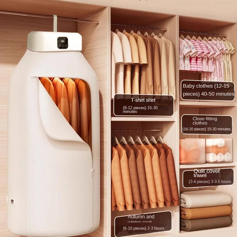 Overclocker Clothes Machine Multifunctional Remote Control Electric Clothes Laundry Dryer – MTLondon