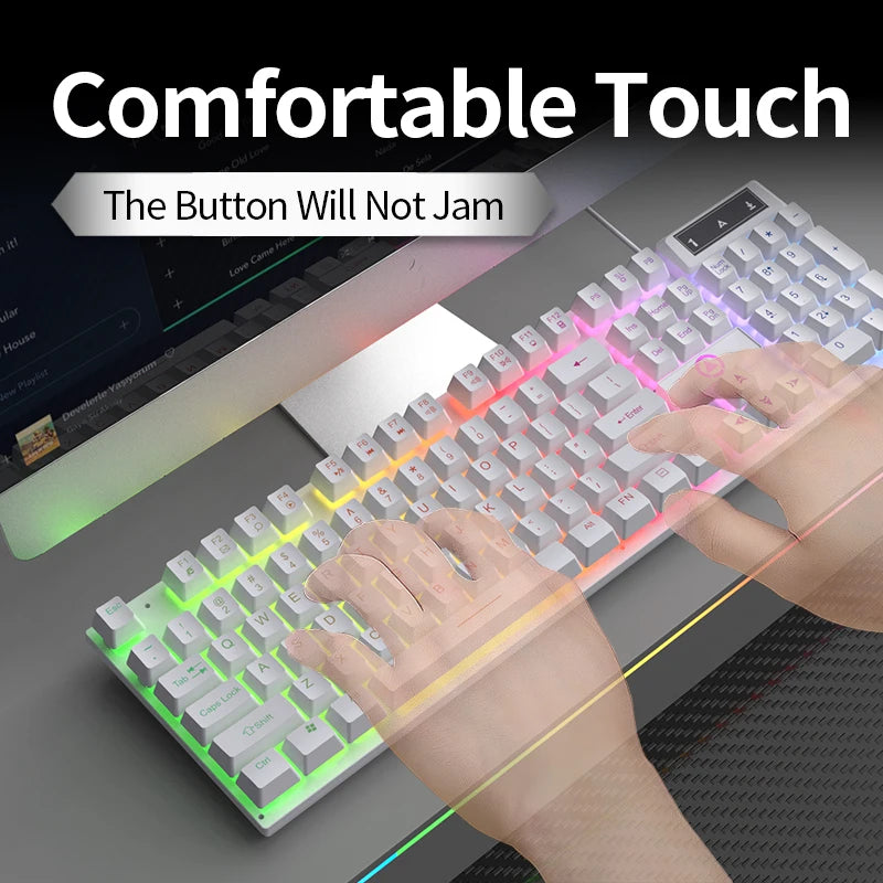 Gaming Wired Laptop Desktop Keyboard With Numpad