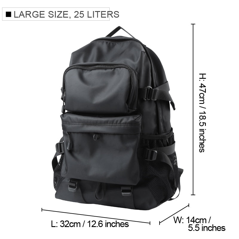 Mens Travel Light Weight Large Laptop Outdoor Waterproof Backpack